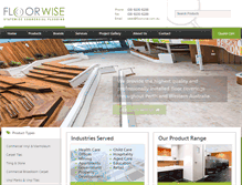 Tablet Screenshot of floorwise.com.au